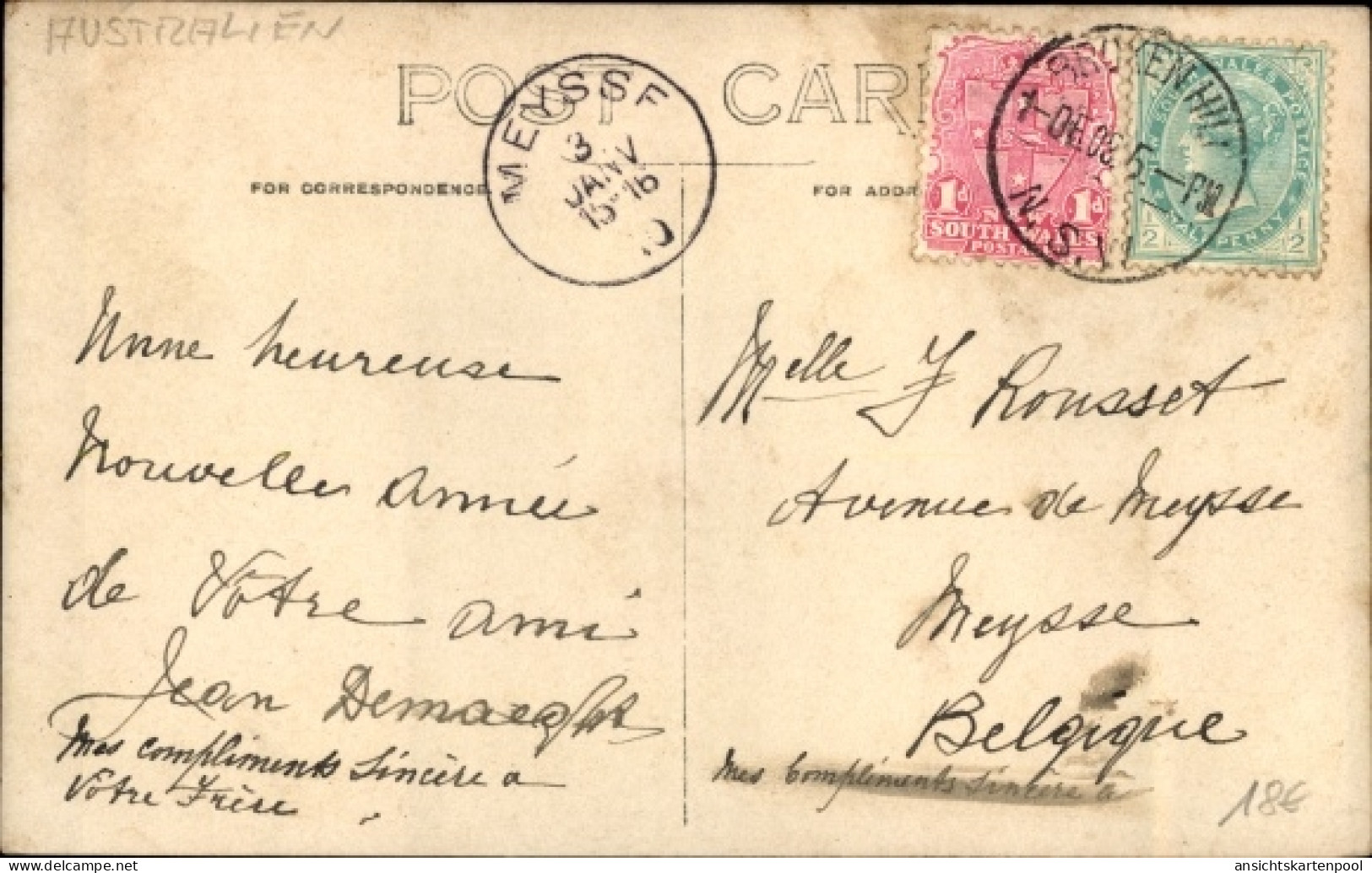 Passepartout CPA Broken Hill New South Wales Australien, Central Park