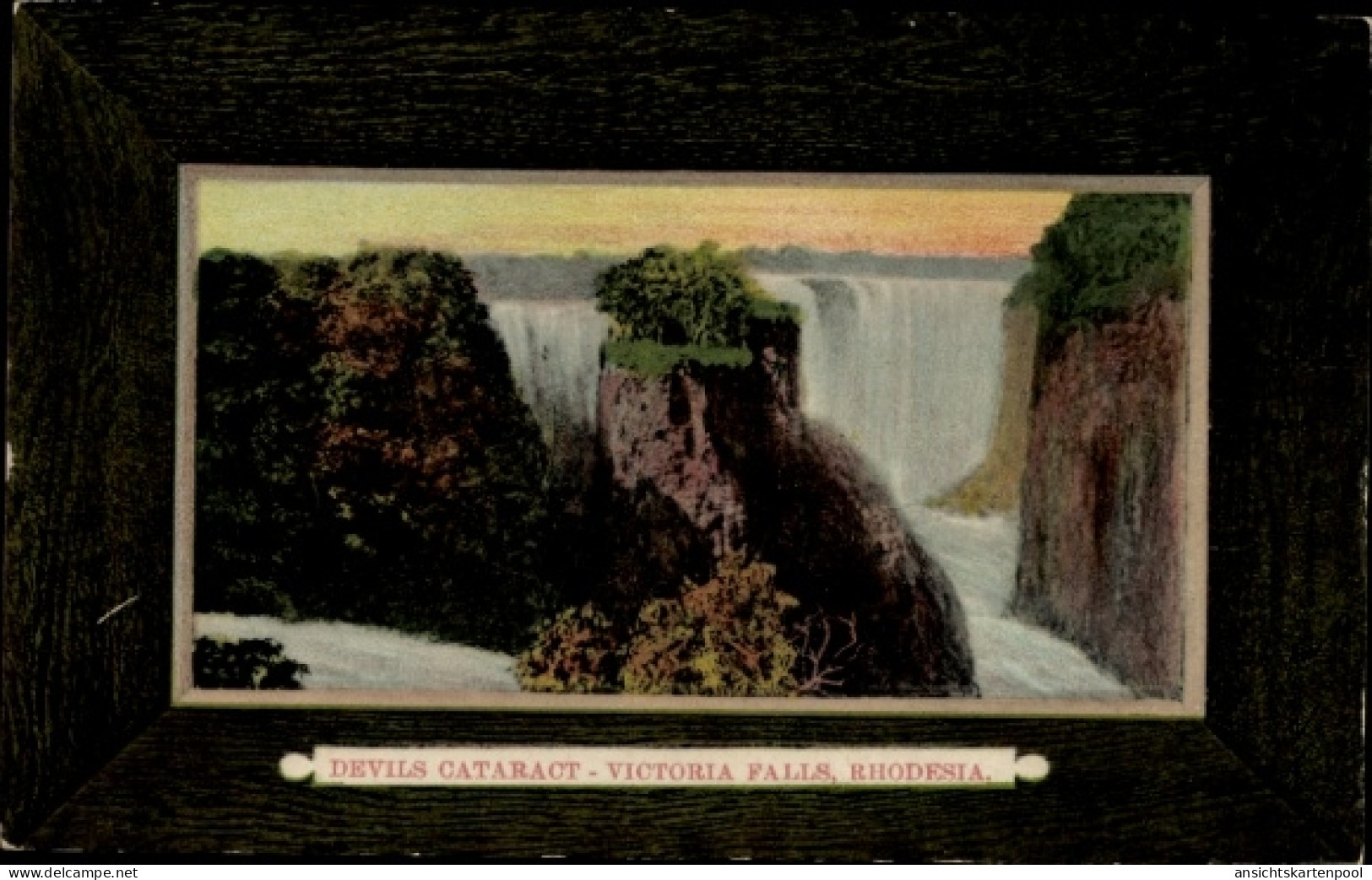 Passepartout CPA Victoria Falls Simbabwe, Victoriafälle