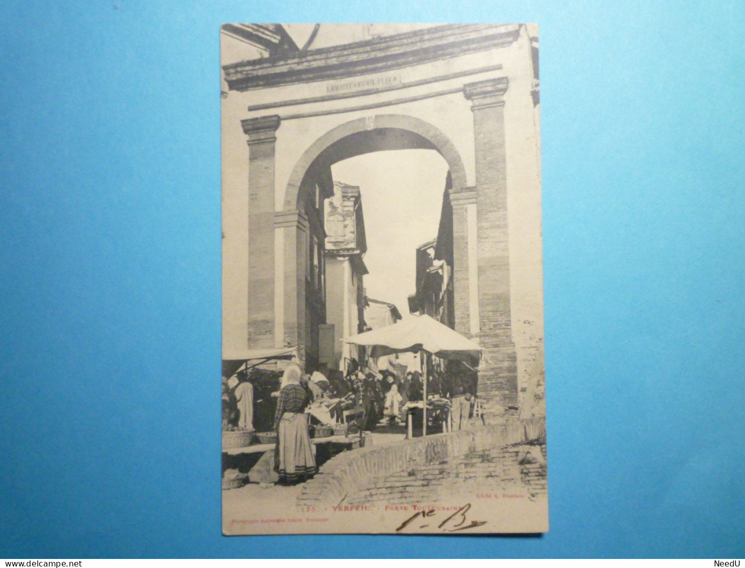 PAT - 2387  VERFEIL  :  Porte Toulousaine   1903   XXX