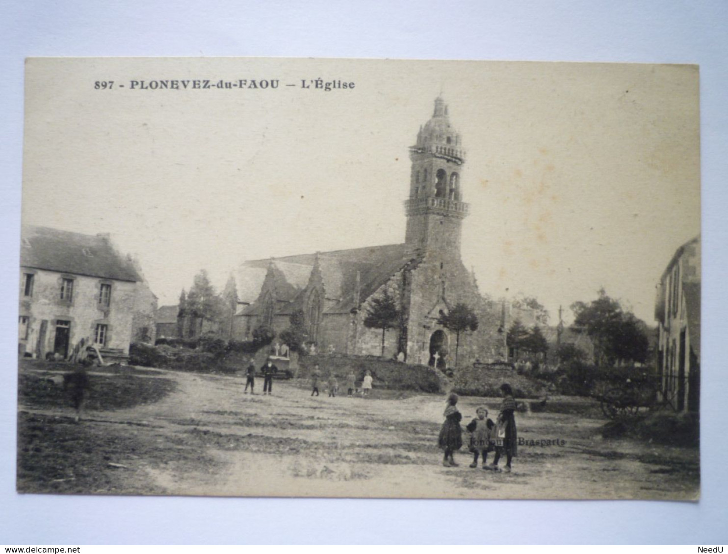 PAT - 312  PLONEVEZ-DU-FAOU  :  L'EGLISE   XXX