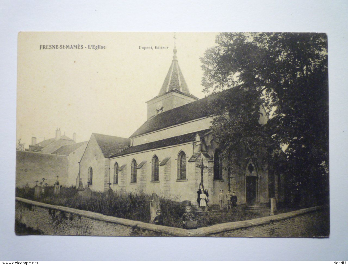 PAT - 998  FRESNE-SAINT-MAMES  :  L'EGLISE   XXX