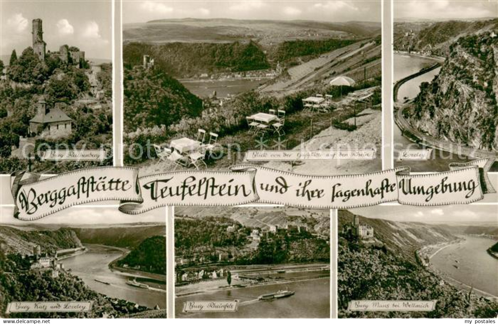 Patersberg Berggaststaette Teufelstein Burg Reichenberg Loreley Burg Katz Burg R