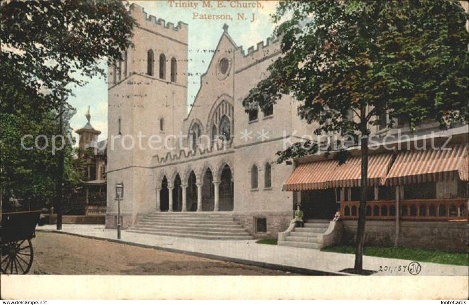 Paterson New Jersey Trinity M. E. Church