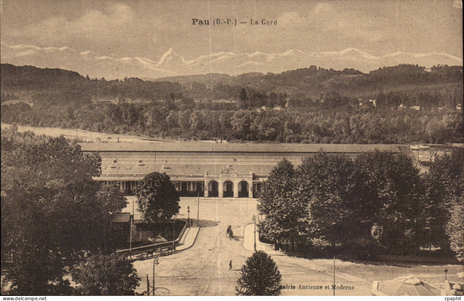 Pau CPA La gare