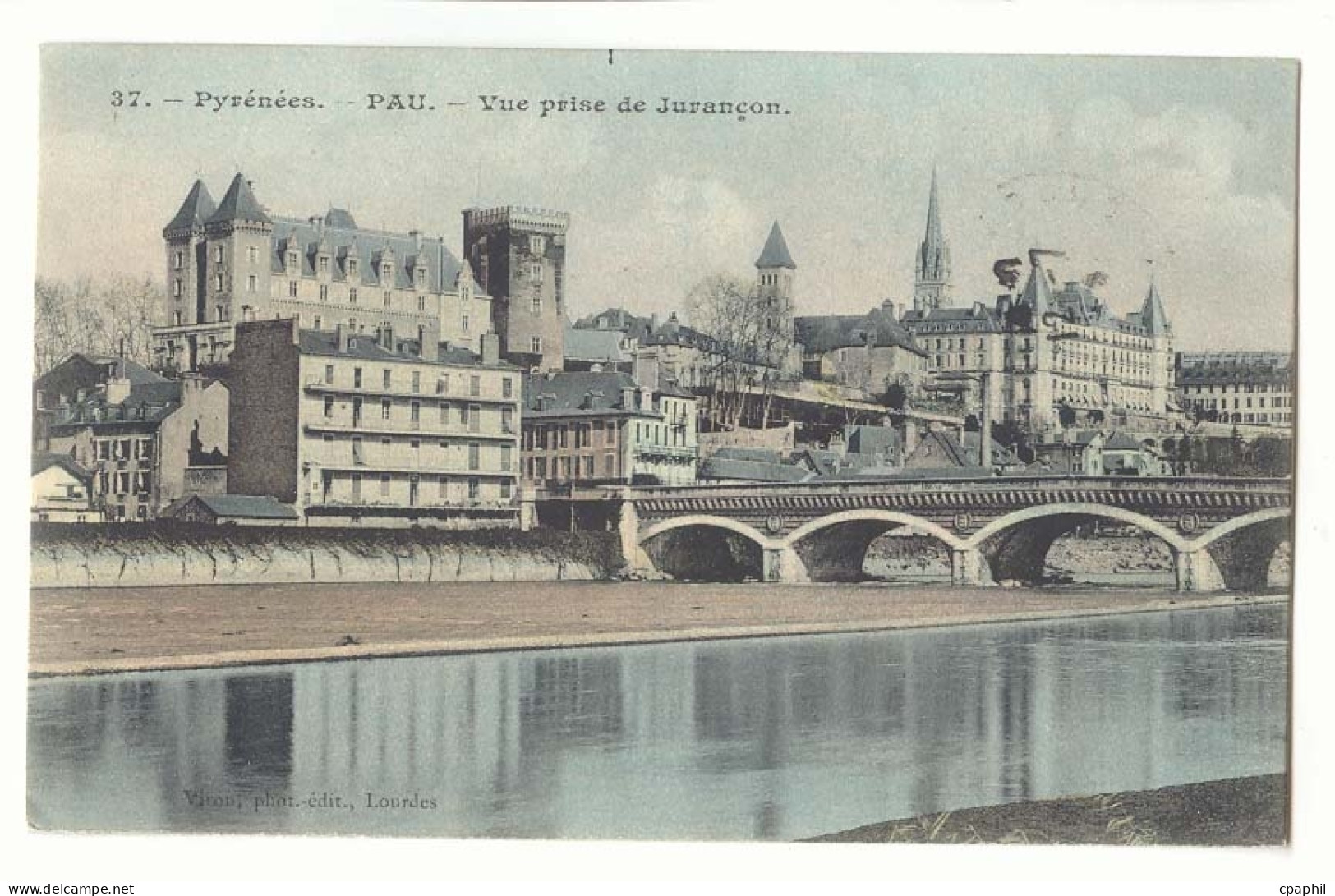Pau CPA Vue prise de Jurancon