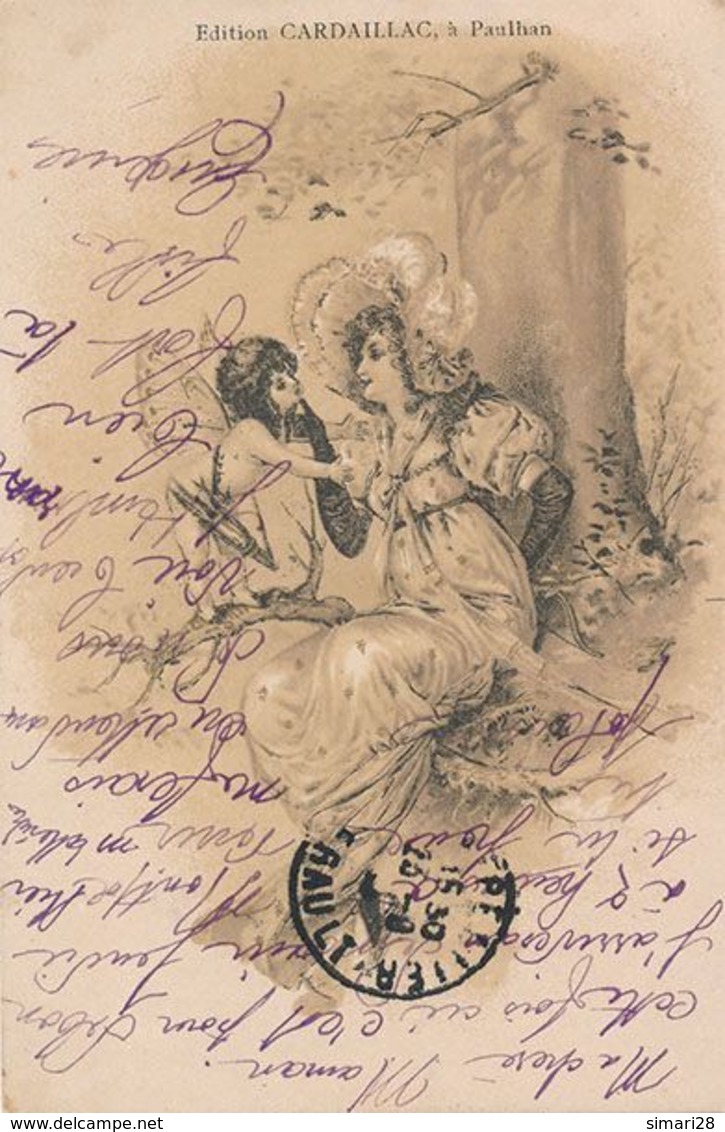 PAULHAN - CARTE FANTAISIE DES EDITIONS CARDAILLAC A PAULHAN