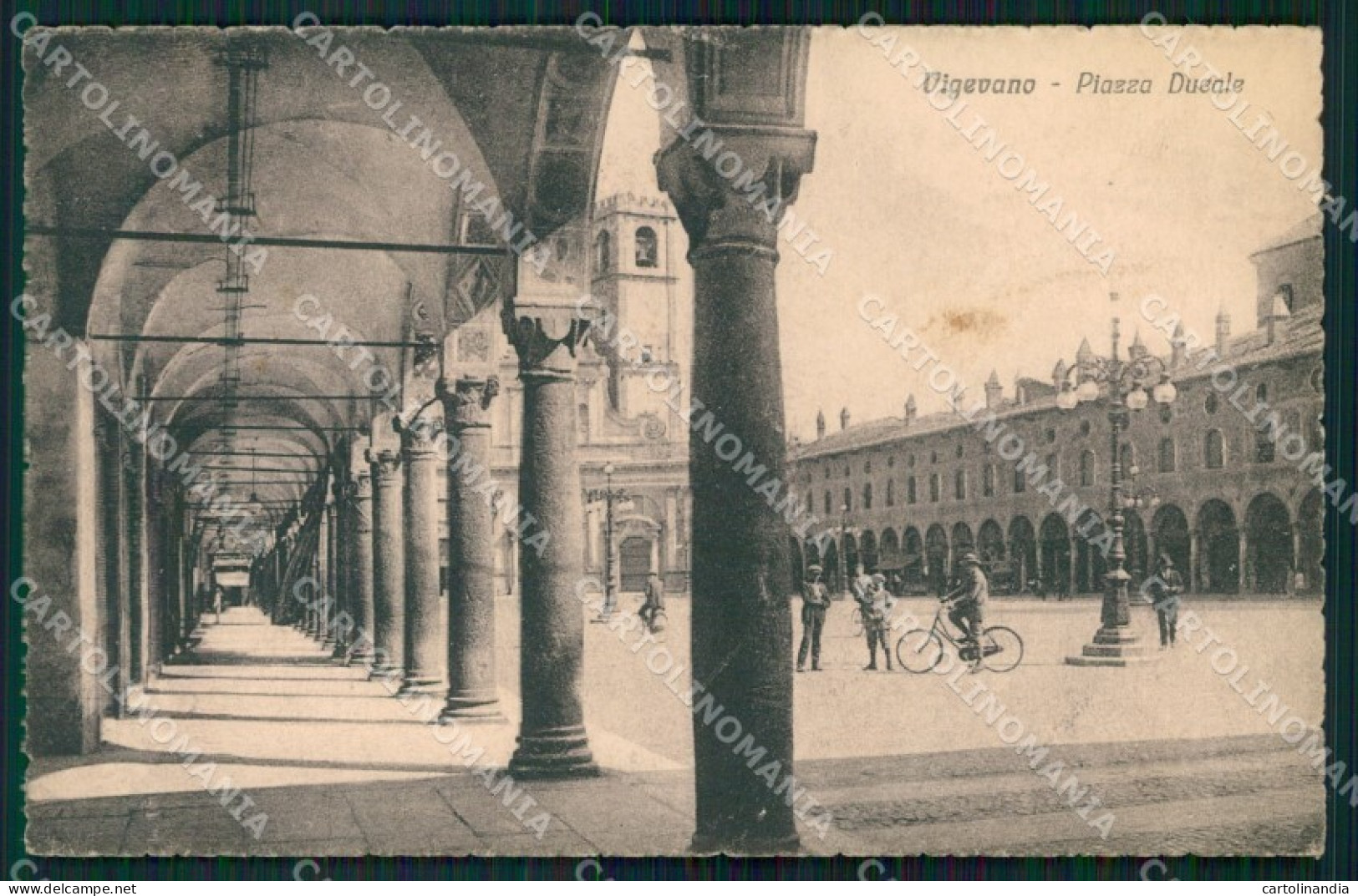 Pavia Vigevano cartolina KF2377