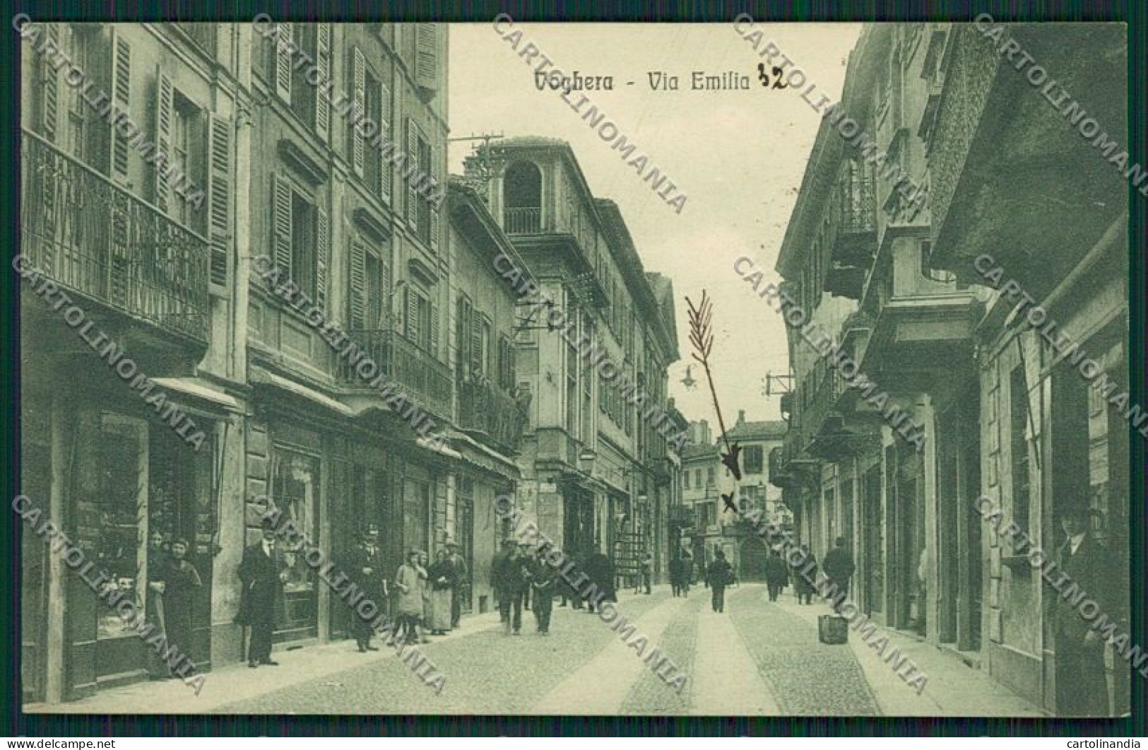 Pavia Voghera cartolina EE5674