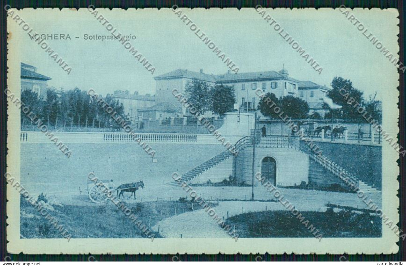 Pavia Voghera cartolina QK4896