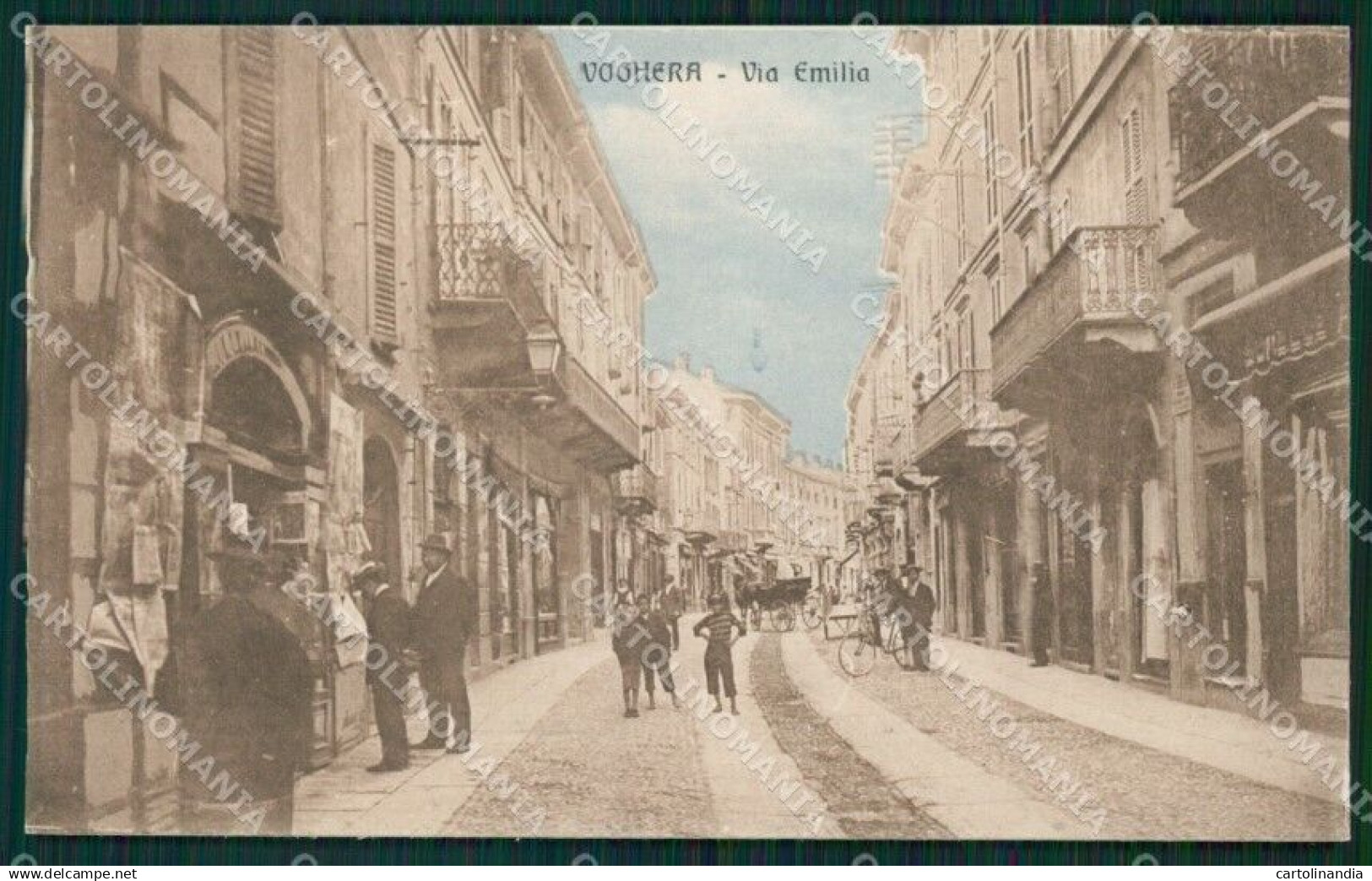 Pavia Voghera cartolina QT0349