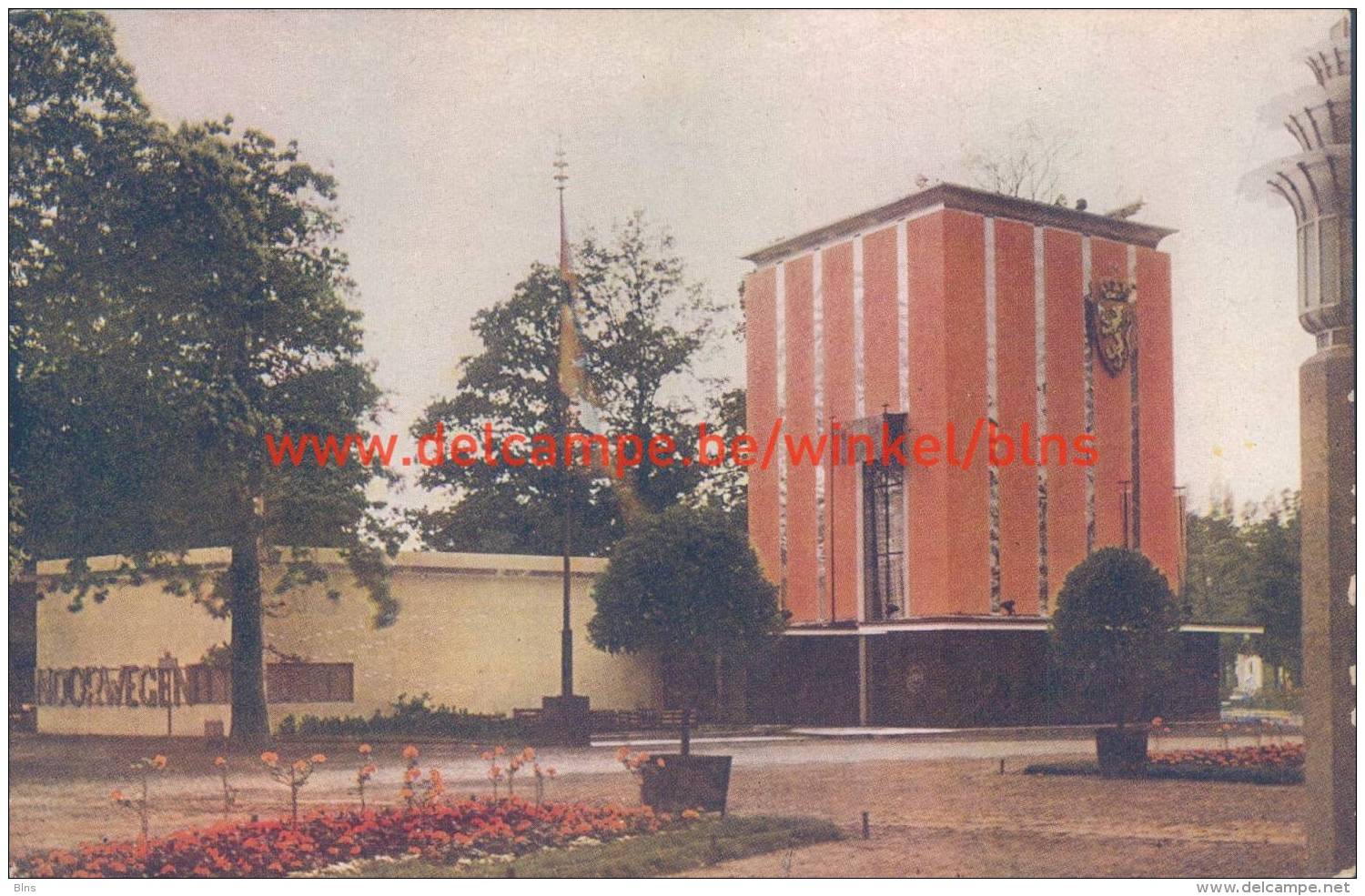 Paviljoen Noorwegen en Kolonialelaan 1930