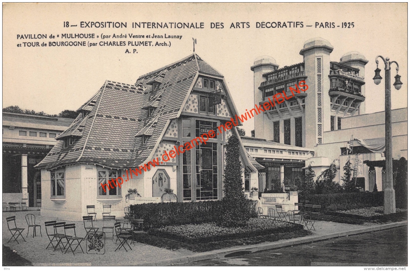 Pavillon de Mulhouse - 1925 Paris - Exposition Internationale des Arts Décoratifs