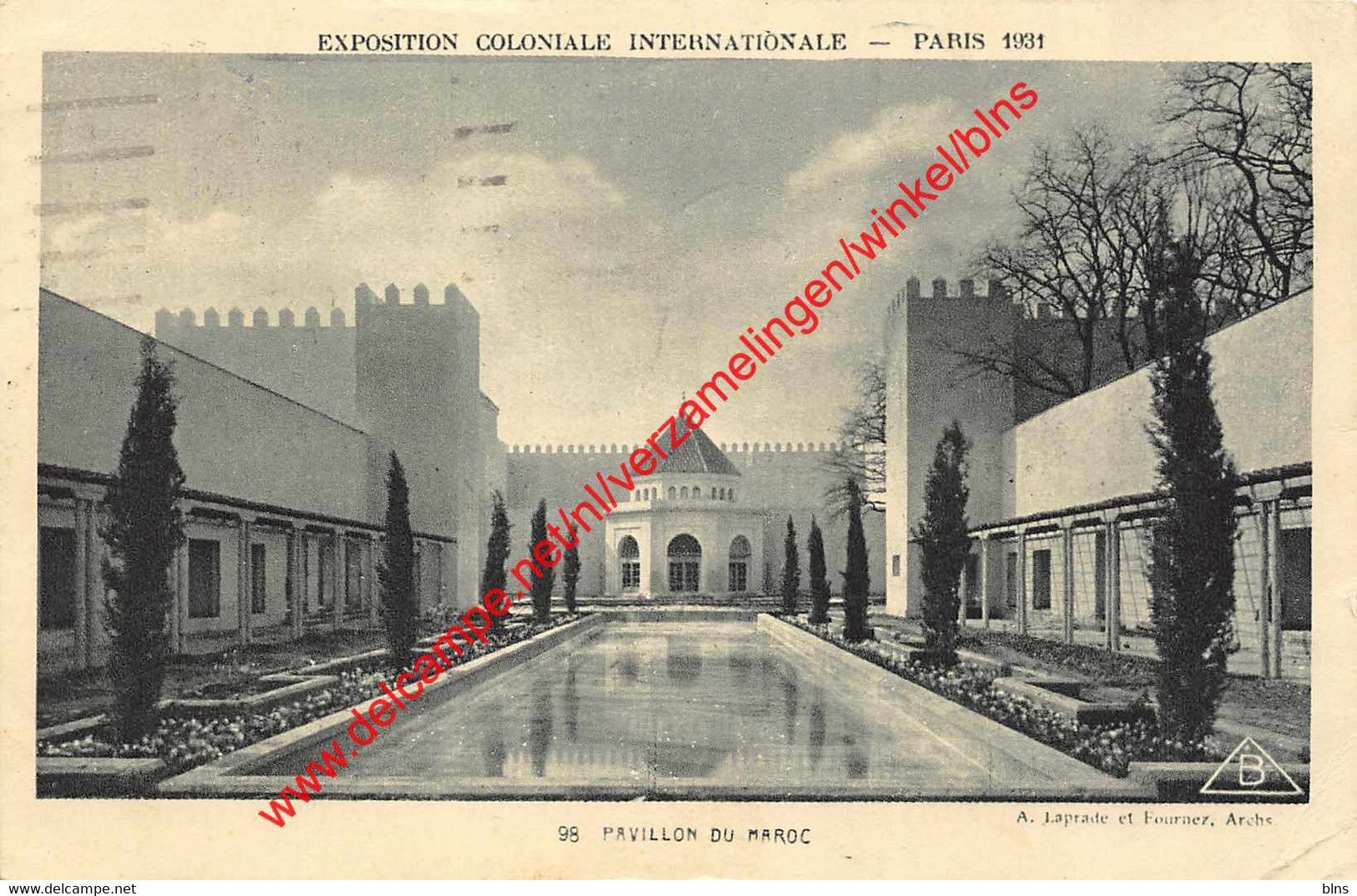 Pavillon du Maroc - Exposition Coloniale Internationale - Paris 1931 - Tentoonstellingen - (75) Paris