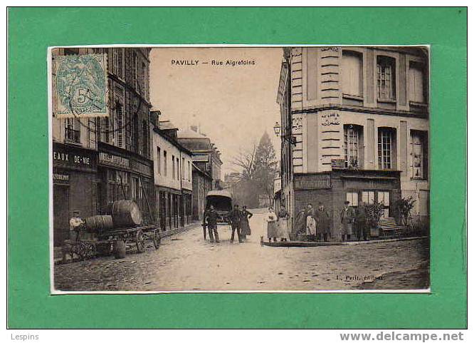 PAVILLY --  Rue Aigrefoins