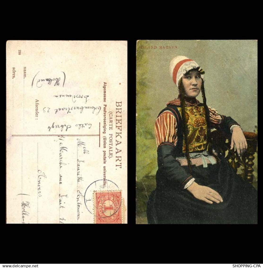 Pays-Bas - Costume - Eiland Marken