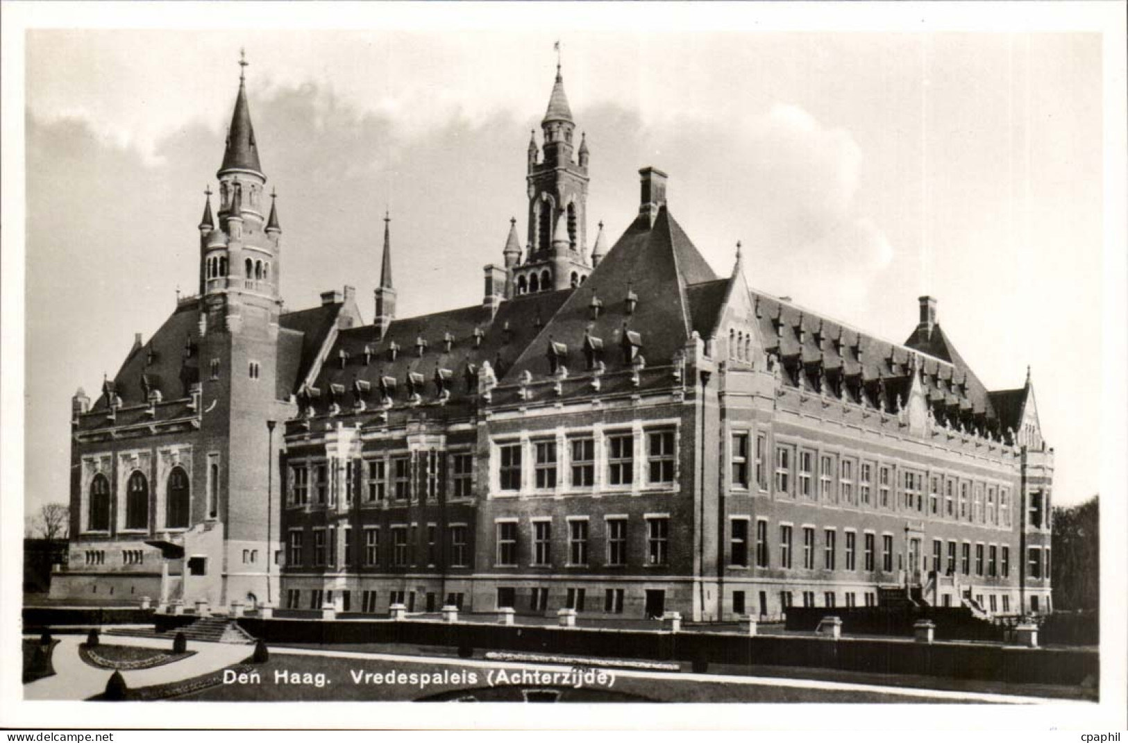 Pays Bas Den Haag Vredespaleis (Achterzijde)