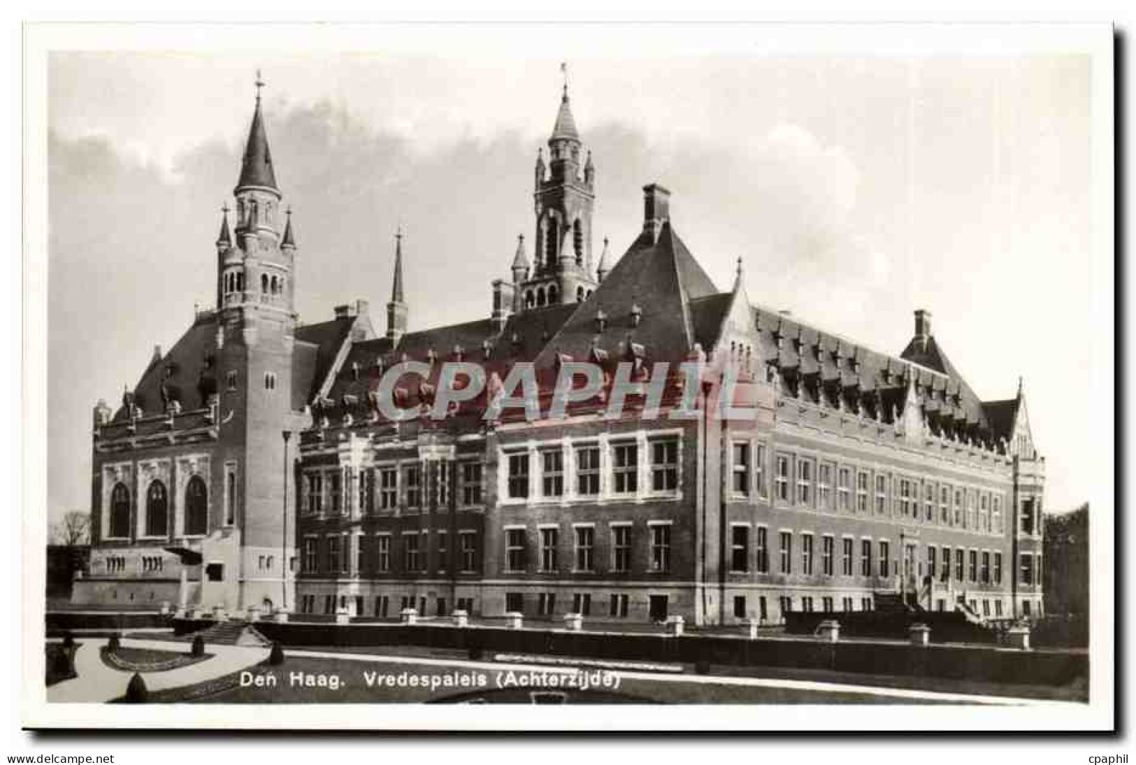 Pays Bas Den Haag Vredespaleis (Achterzijde)