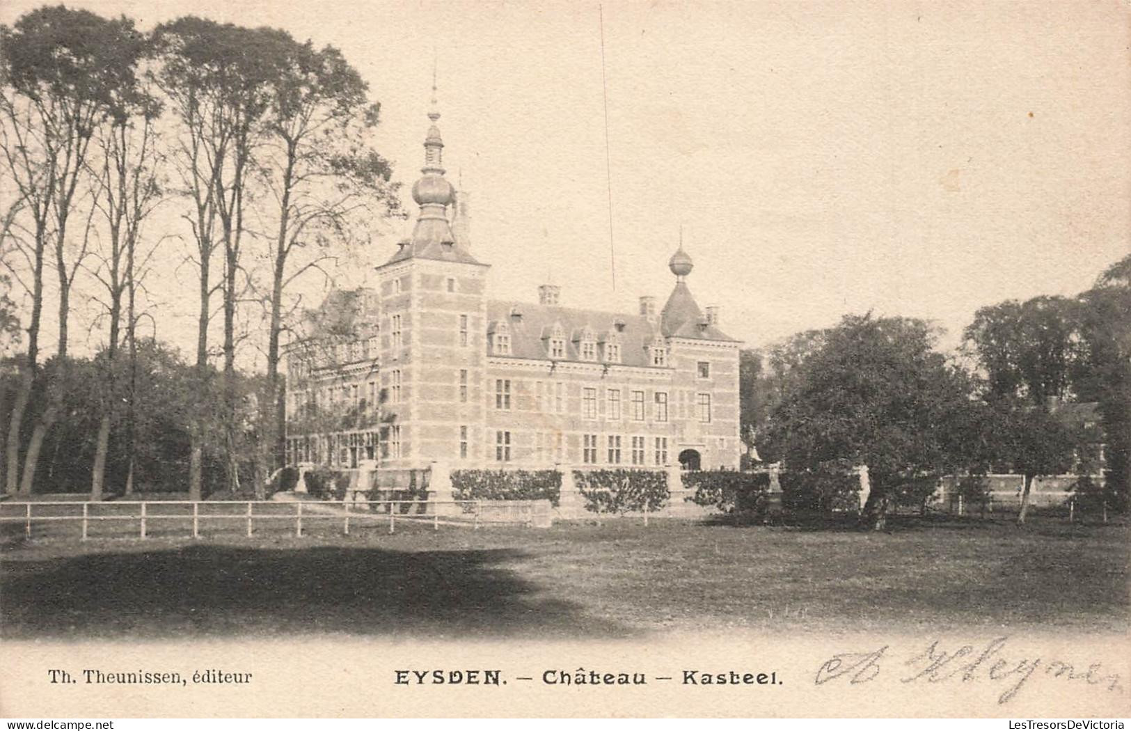 PAYS BAS - Eysden - Kasteel - Château - Architecture - Flèche - Cour - Bois - Ed