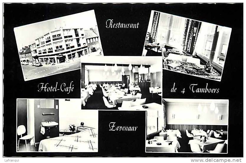 pays bas -hollande -ref 153-hotel cafe restaurant de 4 tamboers -raadhuisplein 10, zevenaar -carte bon etat  -