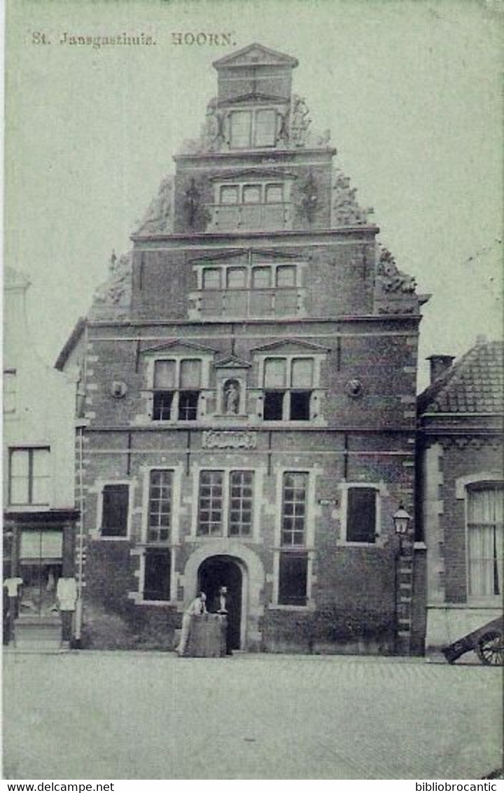 PAYS-BAS - HOORN <    GEANIMEERD UITZICHT VAN    ST.JANSGASTHUIS