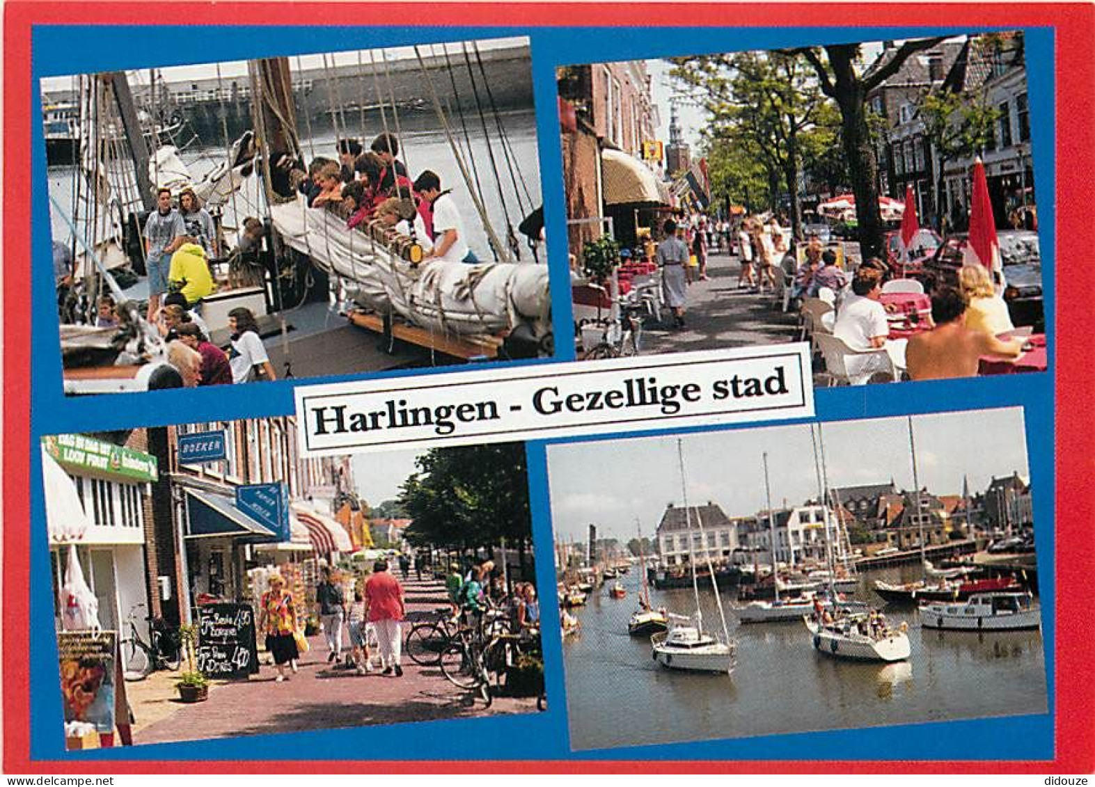 Pays-Bas - Nederland - Harlingen - Gezellige stad - Multivues - CPM - Voir Scans Recto-Verso