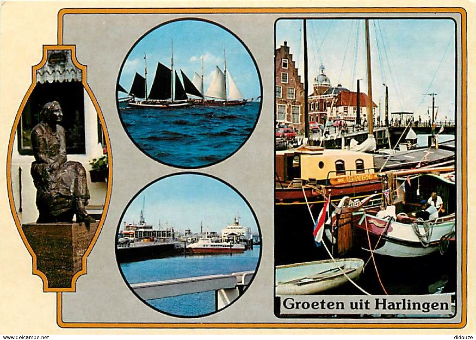 Pays-Bas - Nederland - Harlingen - Multivues - CPM - Voir Scans Recto-Verso