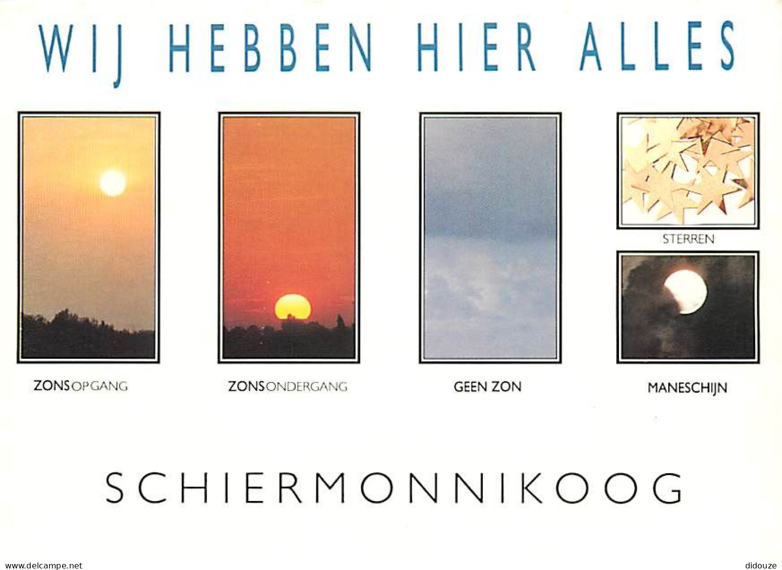 Pays-Bas - Nederland - Schiermonnikoog - Multivues - CPM - Voir Scans Recto-Verso