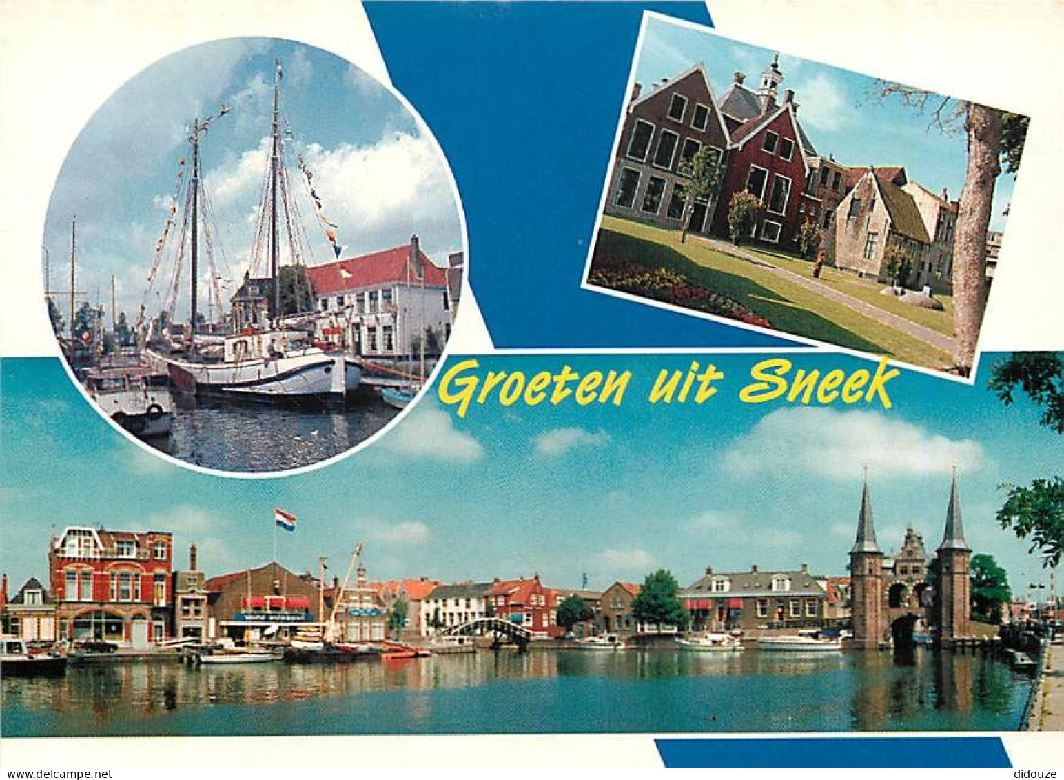 Pays-Bas - Nederland - Sneek - Multivues - CPM - Voir Scans Recto-Verso