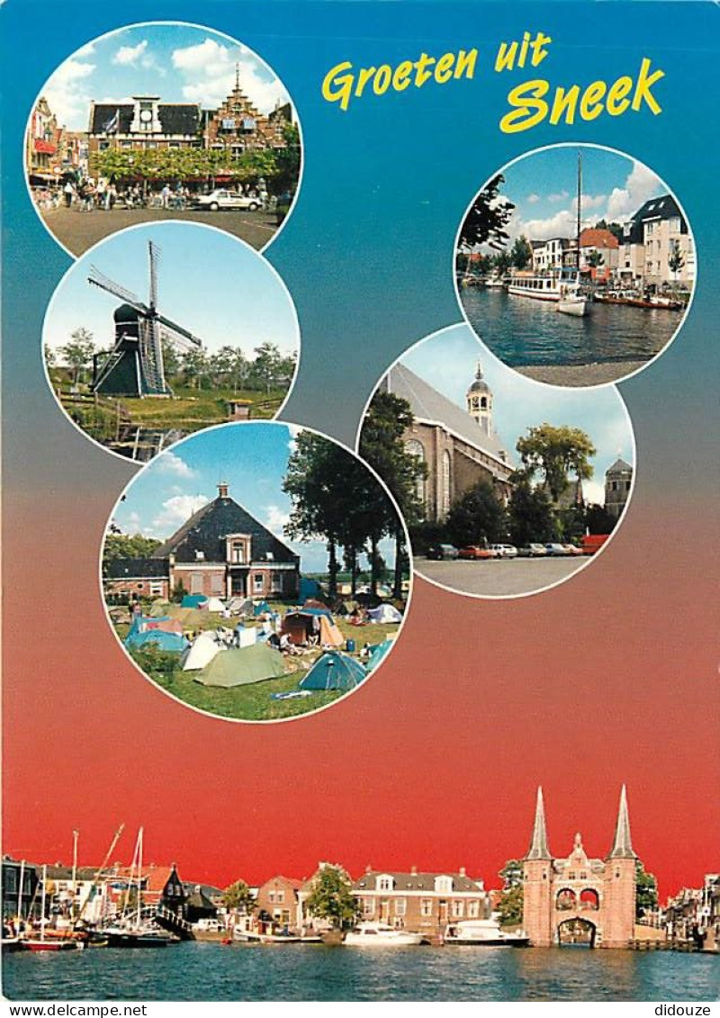 Pays-Bas - Nederland - Sneek - Multivues - CPM - Voir Scans Recto-Verso