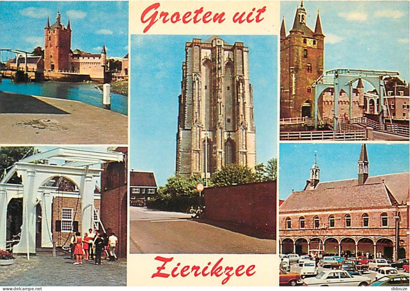 Pays-Bas - Nederland - Zierikzee - Multivues - Automobiles - CPM - Voir Scans Recto-Verso