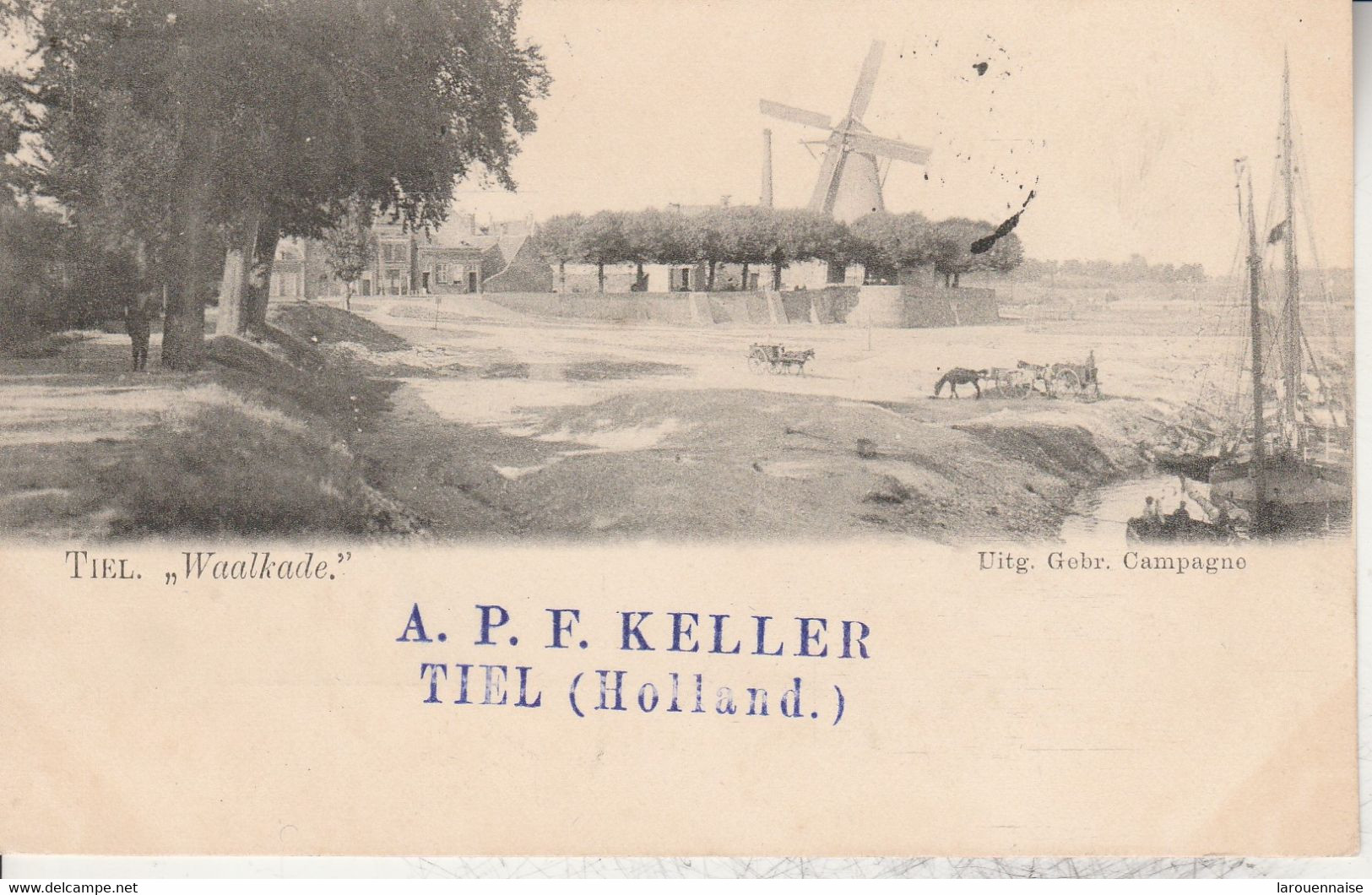 Pays Bas - TIEL - "Waalkade" - A.P.F.Keller