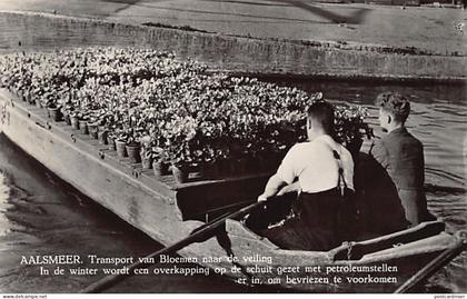 Nederland - AALSMEER - Transport van Bloemen naar de veiling