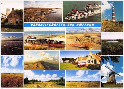 Vakantiegroeten van - Ameland