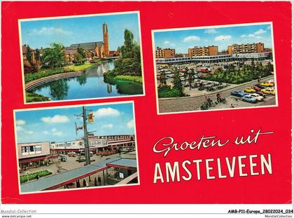 AMBP11-0808-EUROPE - PAYS-BAS - groeten mit AMSTELVEEN