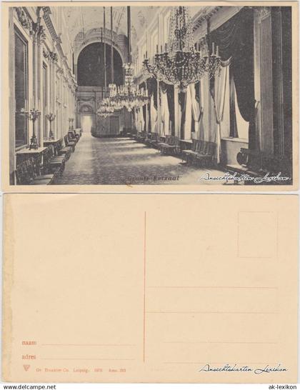 Postkaart Amsterdam Amsterdam Groote Eetzaal/Großer Saal 1908