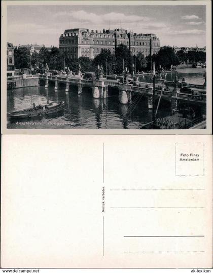 Postkaart Amsterdam Amsterdam Hoogeluis 1935