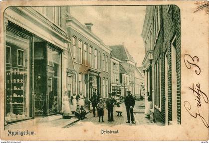 CPA APPINGEDAM Dijkstraat NETHERLANDS (706221)