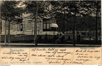 CPA APPINGEDAM Heiliggravenweg NETHERLANDS (706117)