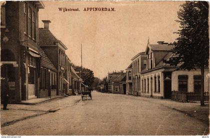 CPA APPINGEDAM Wijkstraat NETHERLANDS (706297)