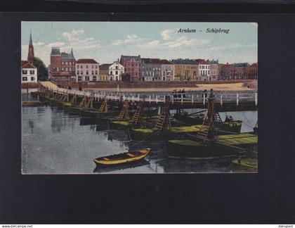 Niederlande AK Arnhem Schipbrug