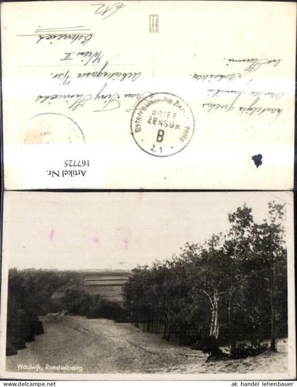167725,Waalwijk Roestelberg Wegansicht