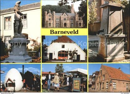 Barneveld Gelderland Brunne Statue Gebaeude