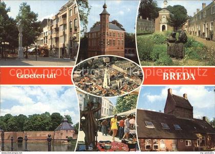 Breda Noord-Brabant Teilansichten Fliegeraufnahme