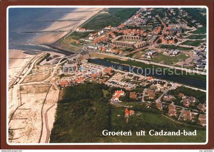 Cadzand Zeeland Fliegeraufnahme
