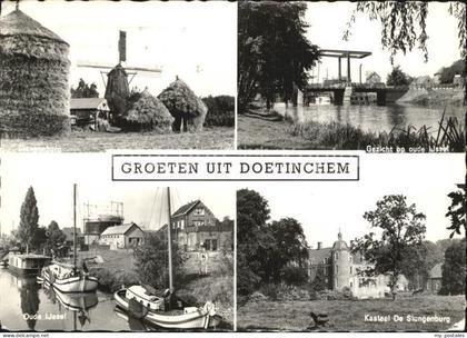 Doetinchem Slangenburg Gezicht op oude Ijssel Kasteel Slangenburg