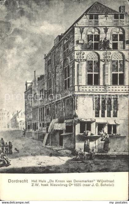 Dordrecht Huis De Kroon Denemarken Wijnstraat