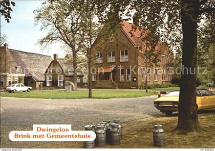 Dwingeloo Brink met Gemeentehuis