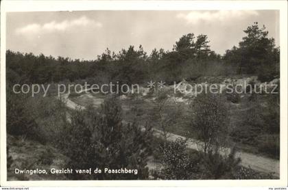 Dwingeloo Gezicht vanaf de Paaschberg Landschaft