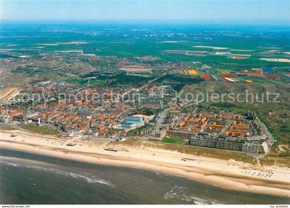 Egmond aan Zee Fliegeraufnahme
