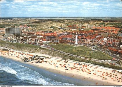 Egmond aan Zee Fliegeraufnahme Strand